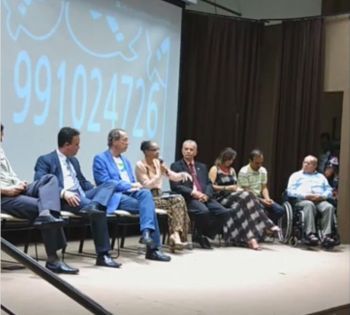 Participação do Diretor Idalino Souza no debate com a presidenciável Marina Silva no Fórum Sergipe Verde em Rede. Foto: Lemais